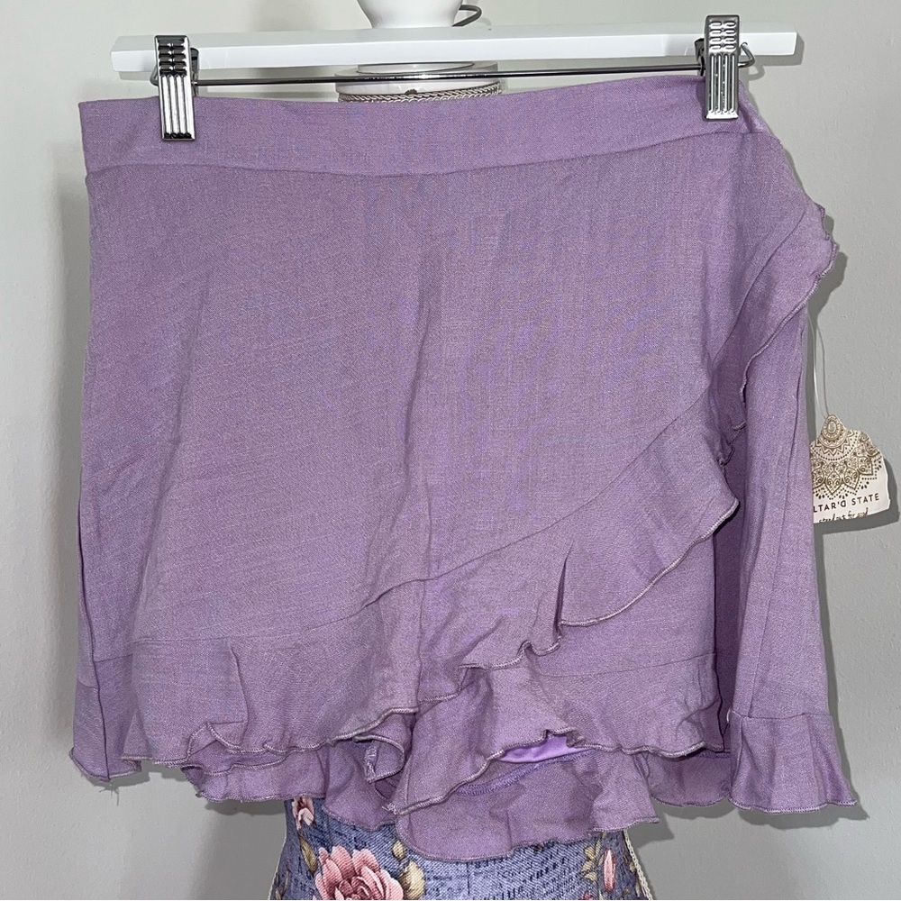 Altar’d State Lilac State Skirt NWT